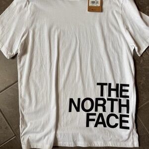 The North Face White Logo T-Shirt with Tag